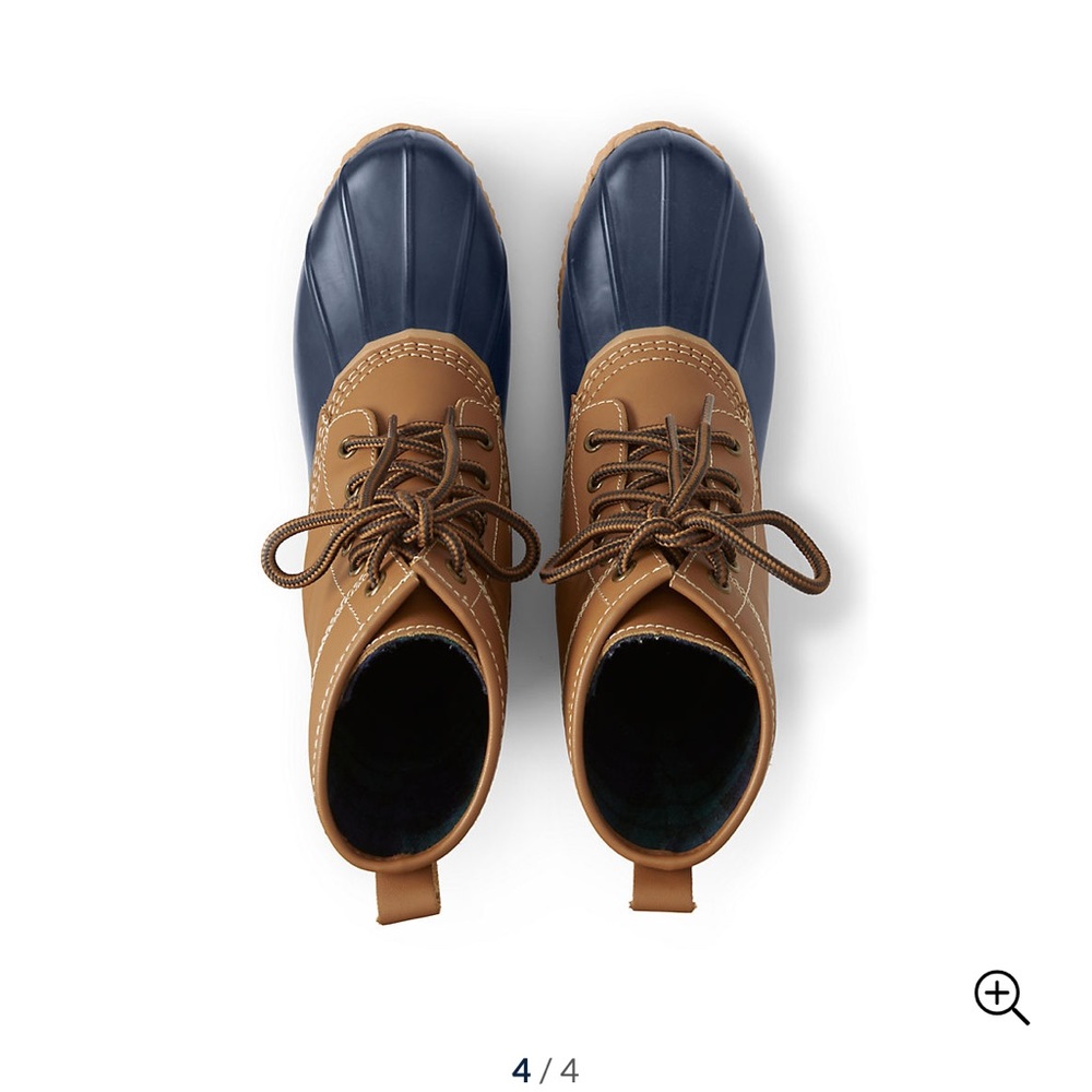 Lands End brand new Duck Boots